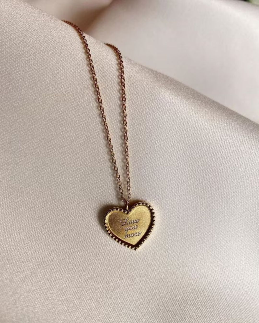 "Love You More" Necklace