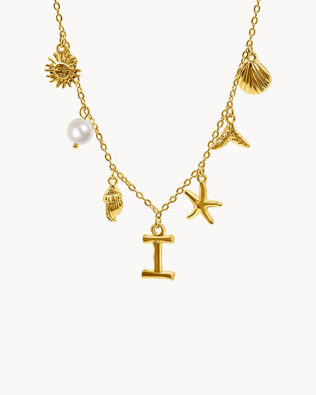 Capri Letter Necklace