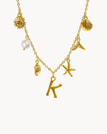 Capri Letter Necklace