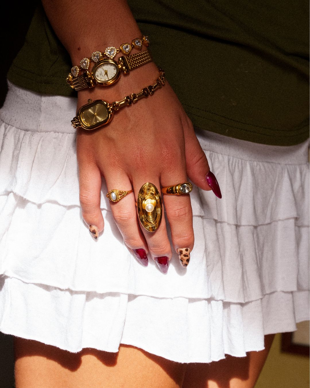 Goccia di Perla Ring