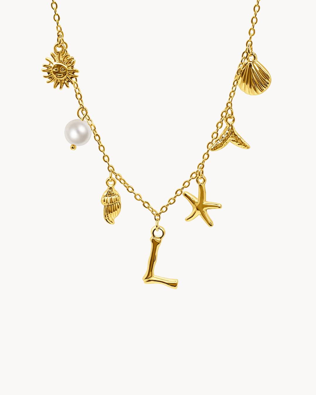 Capri Letter Necklace