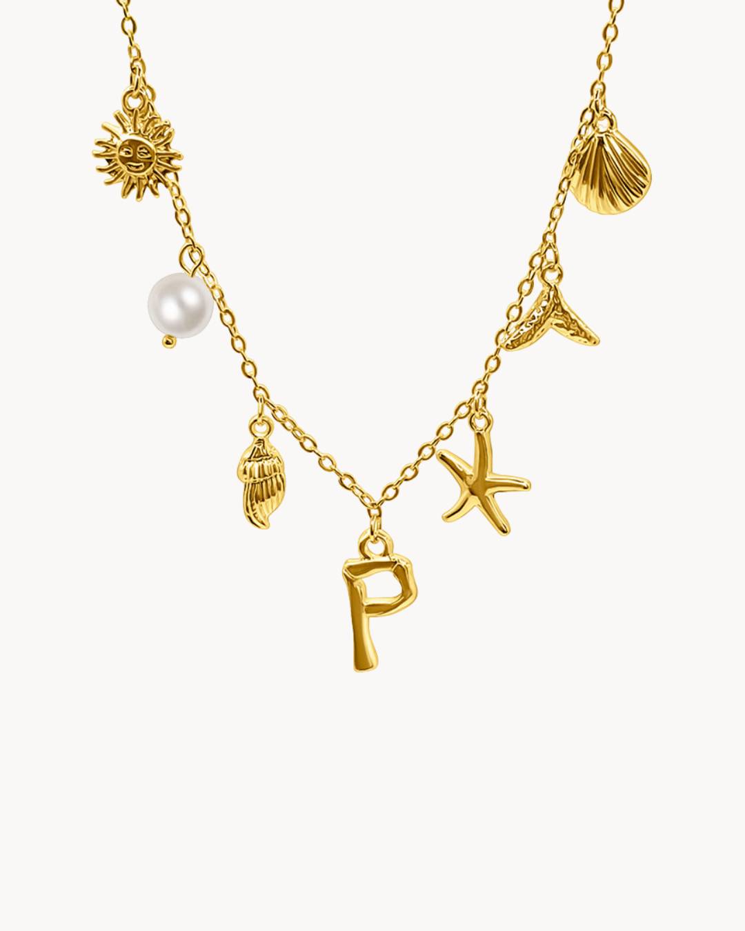 Capri Letter Necklace