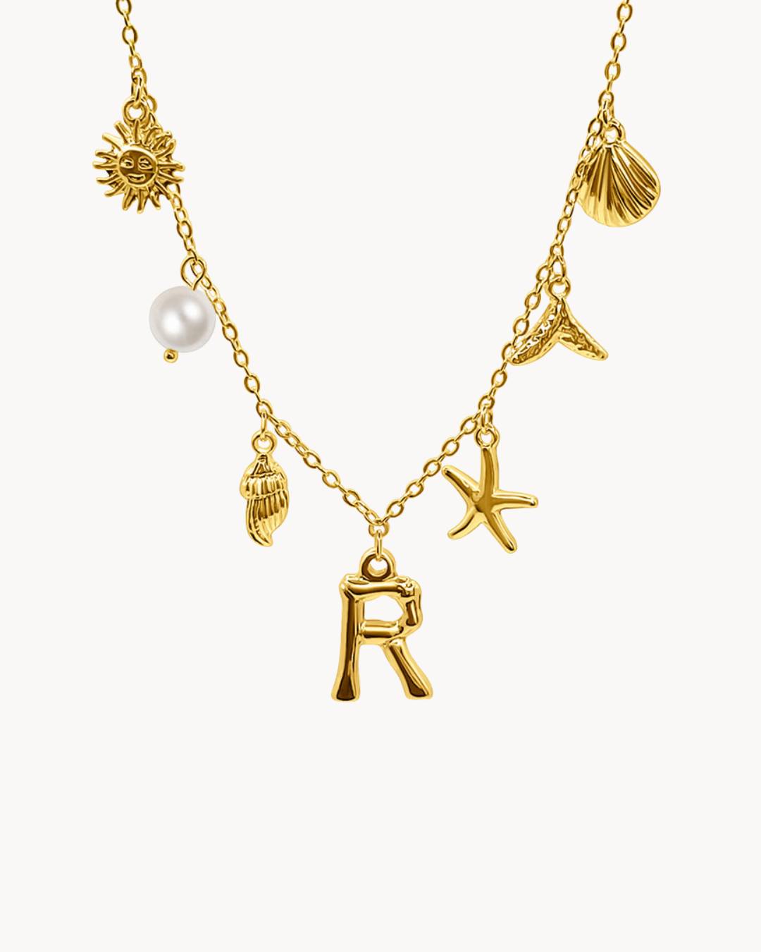 Capri Letter Necklace