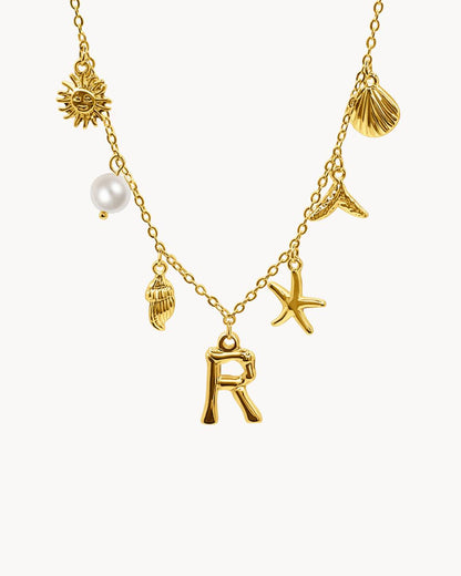 Capri Letter Necklace