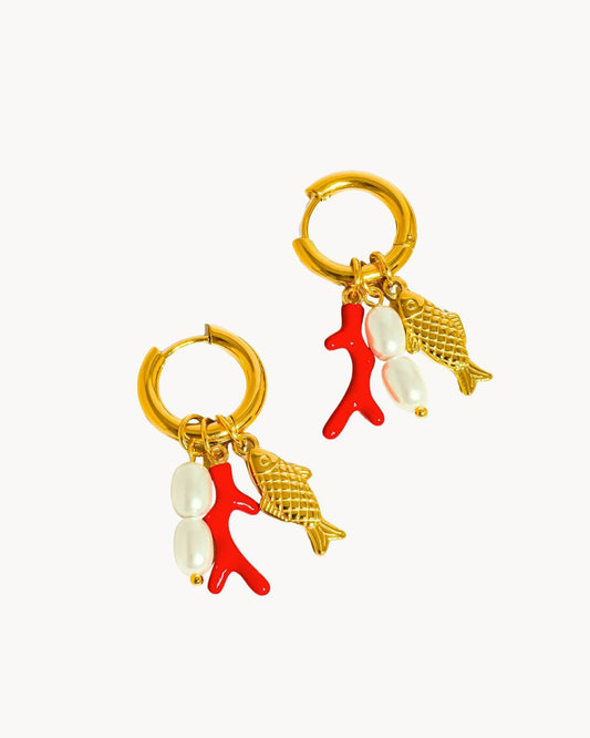 Corallo Earrings