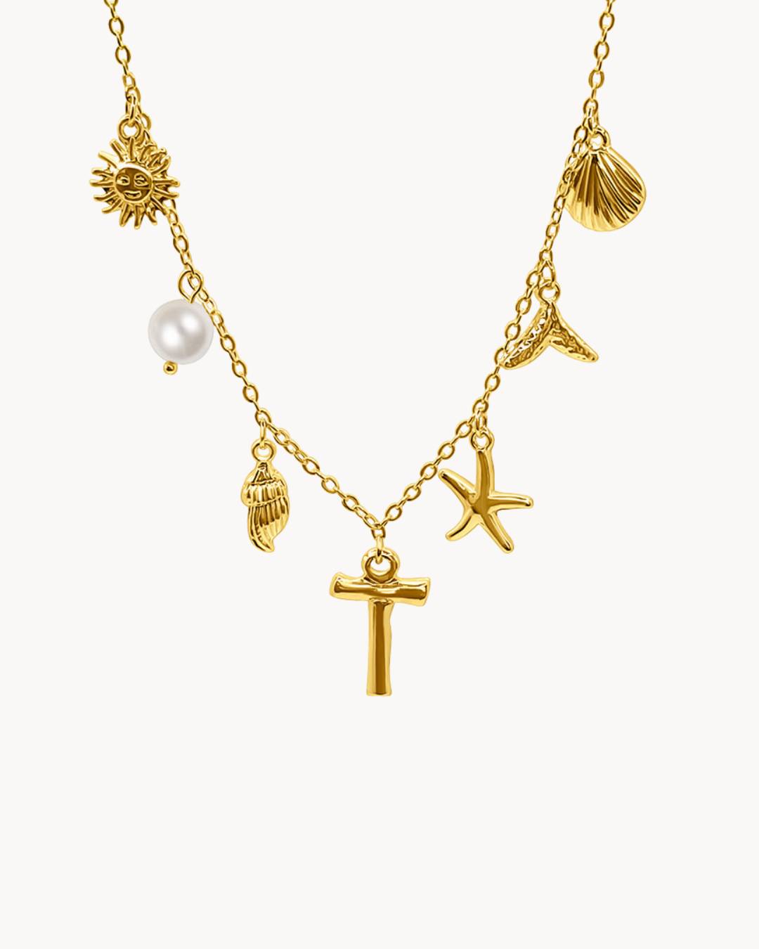 Capri Letter Necklace