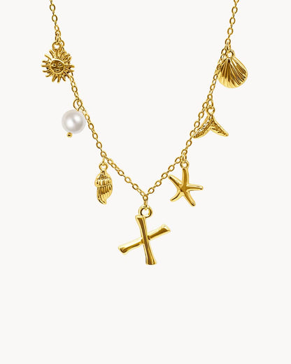 Capri Letter Necklace