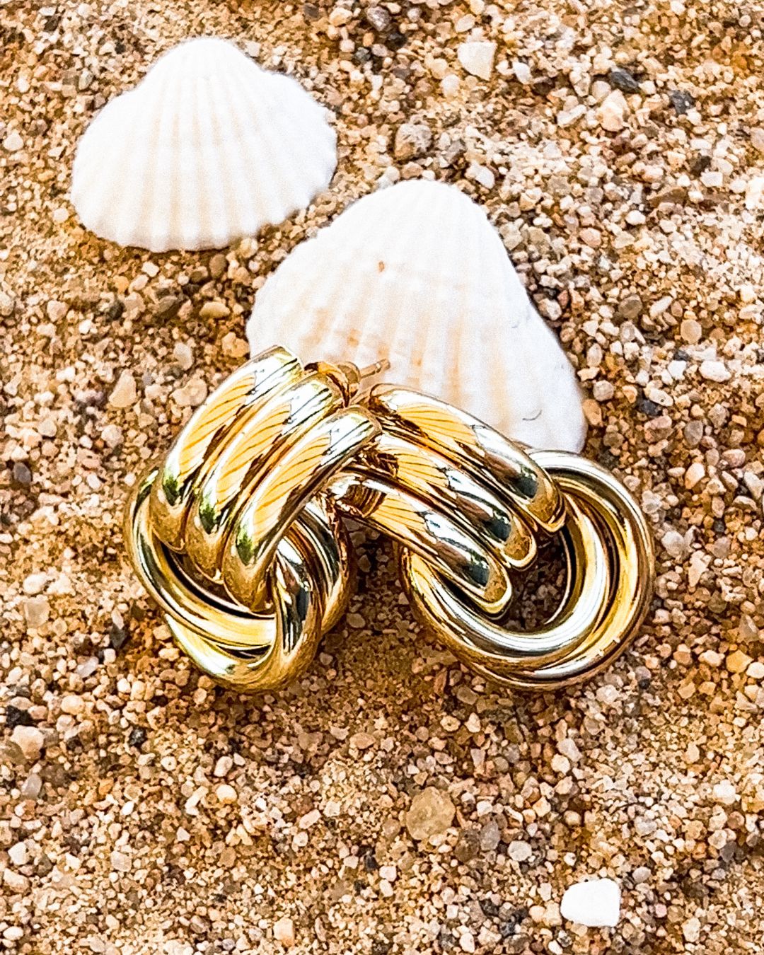 Elisabetta Layered Hoop Earrings