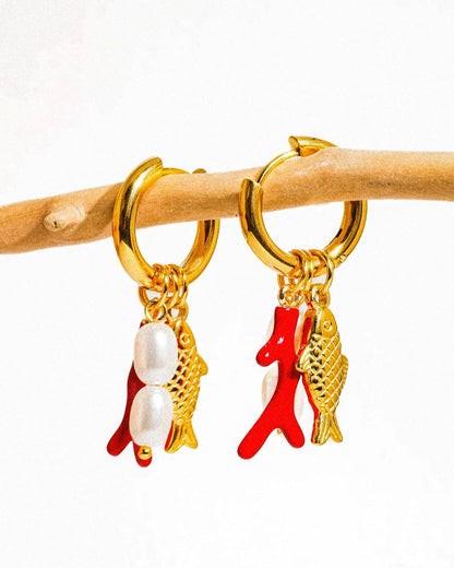 Corallo Earrings
