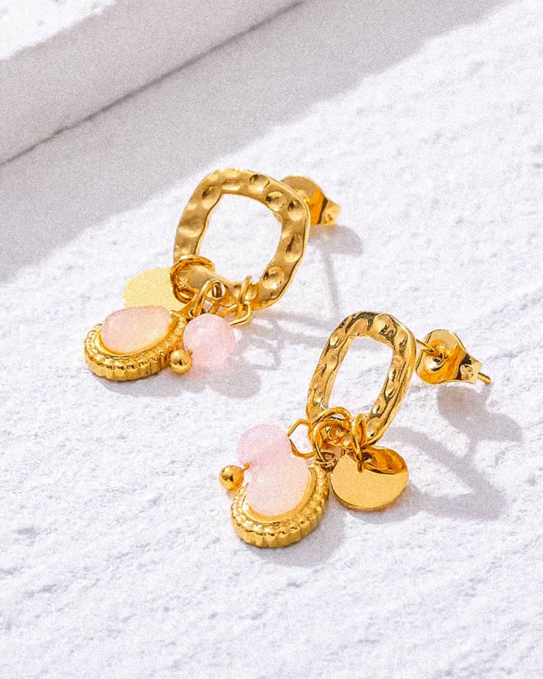 Bacio Rosa Earrings
