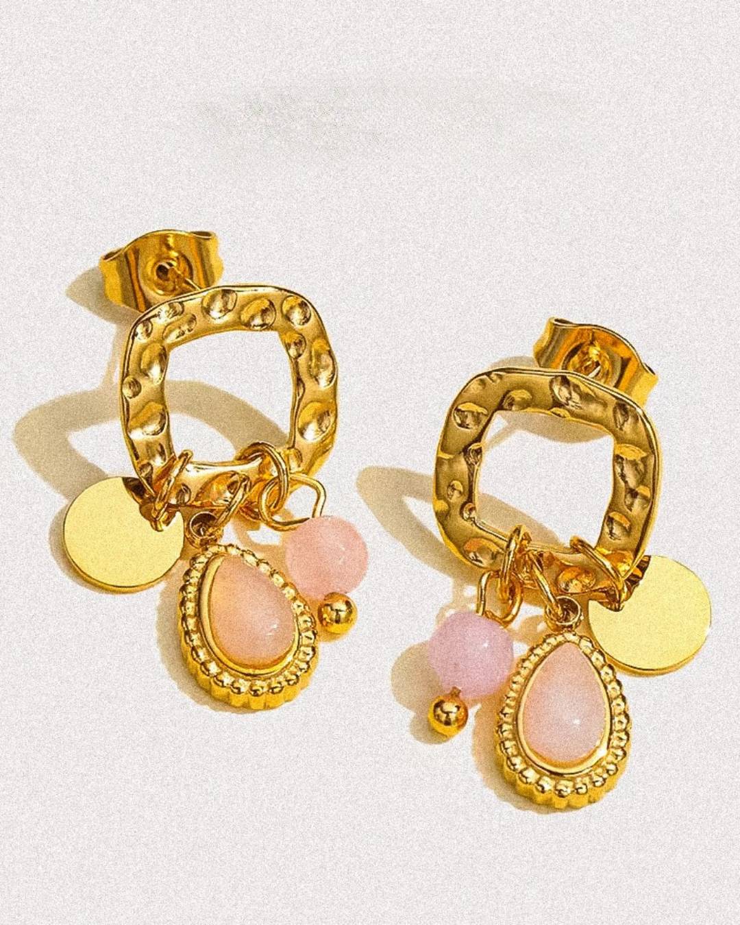 Bacio Rosa Earrings