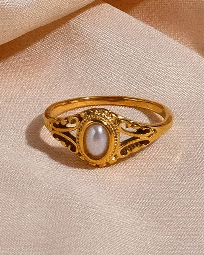 Goccia di Perla Ring