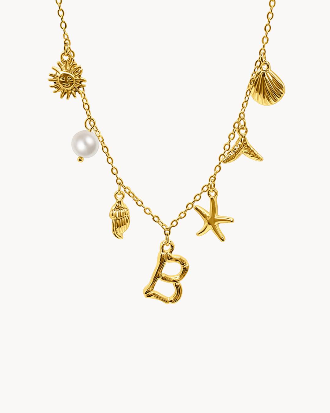 Capri Letter Necklace