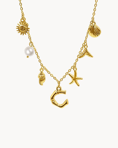Capri Letter Necklace