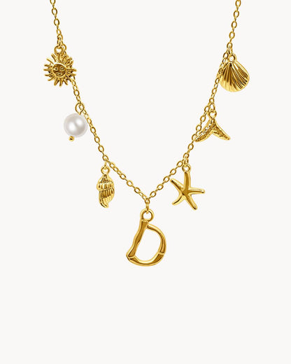 Capri Letter Necklace