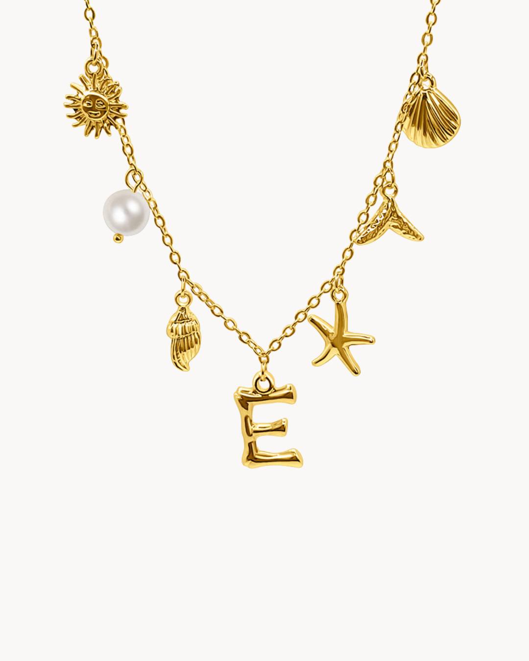 Capri Letter Necklace