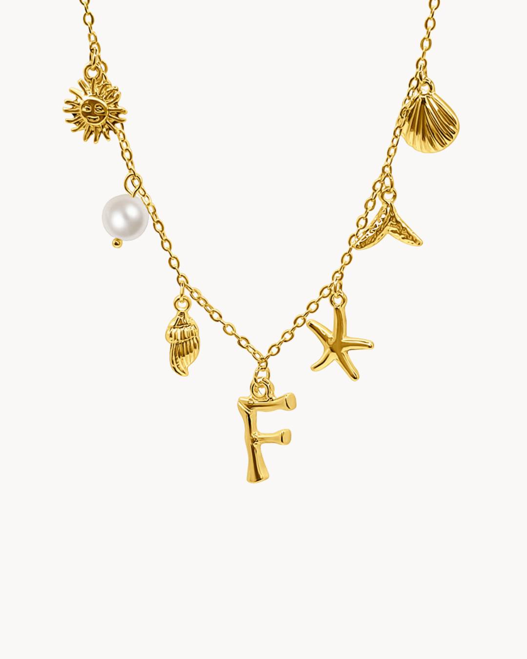 Capri Letter Necklace