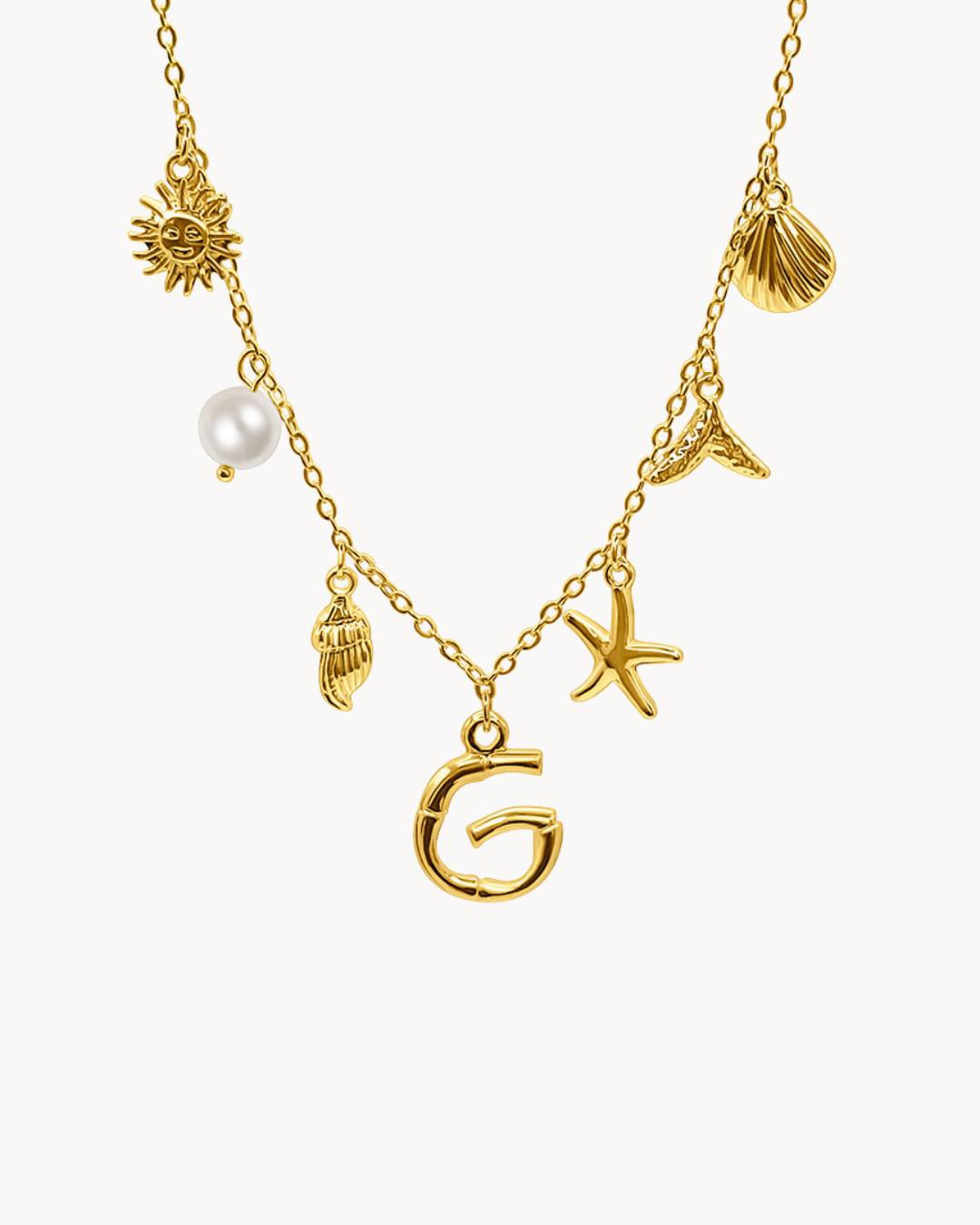 Capri Letter Necklace